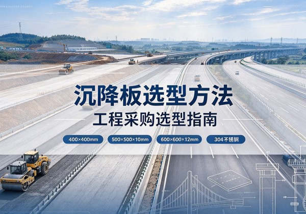 鹿泉沉降板选择方法
